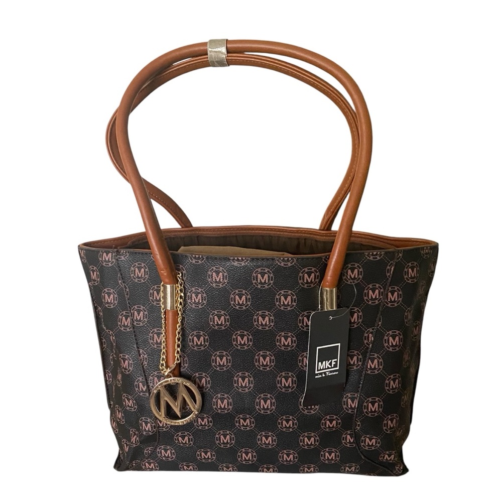 MKF Brown Tote Bag